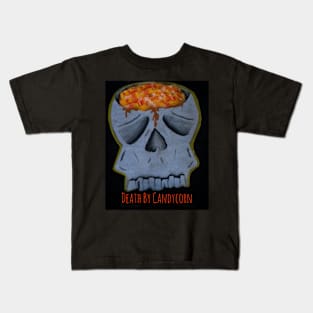 Death by candy corn Kids T-Shirt